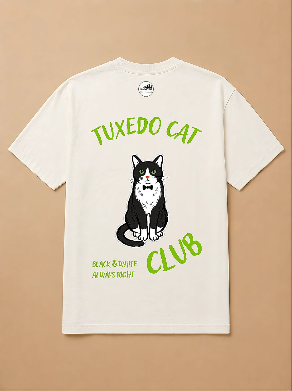 Camisa Oversized Clube dos Pets - Gato Frajola