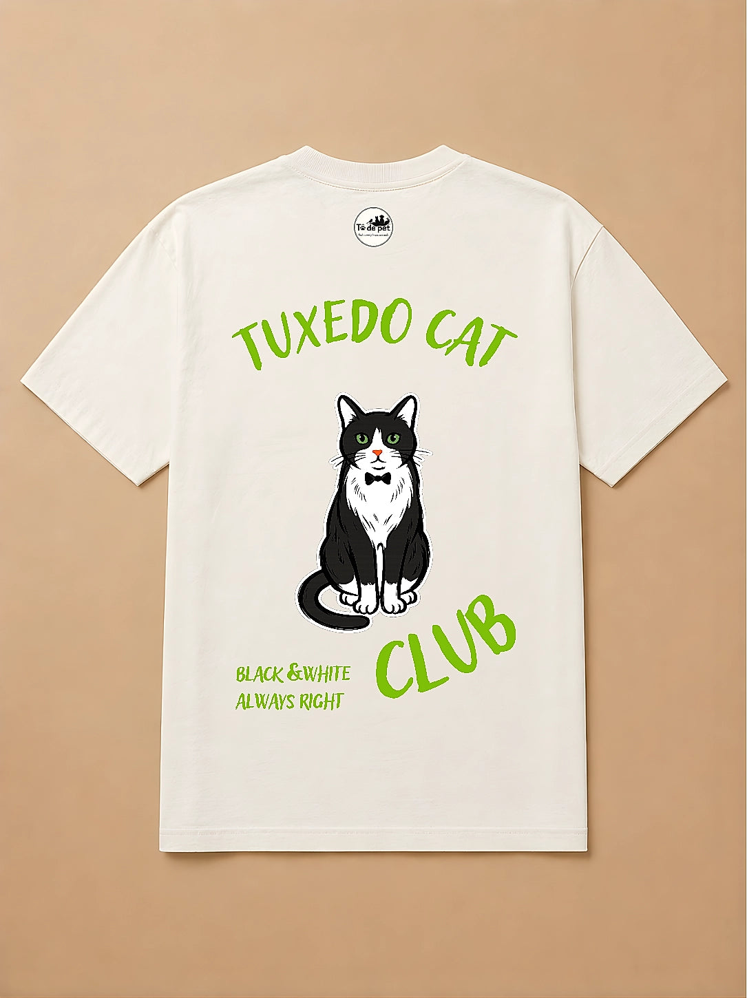 Camisa Oversized Clube dos Pets - Gato Frajola