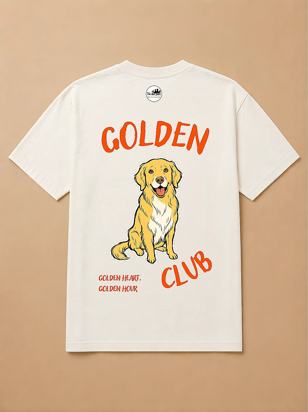 Camisa Oversized Clube dos Pets - Golden