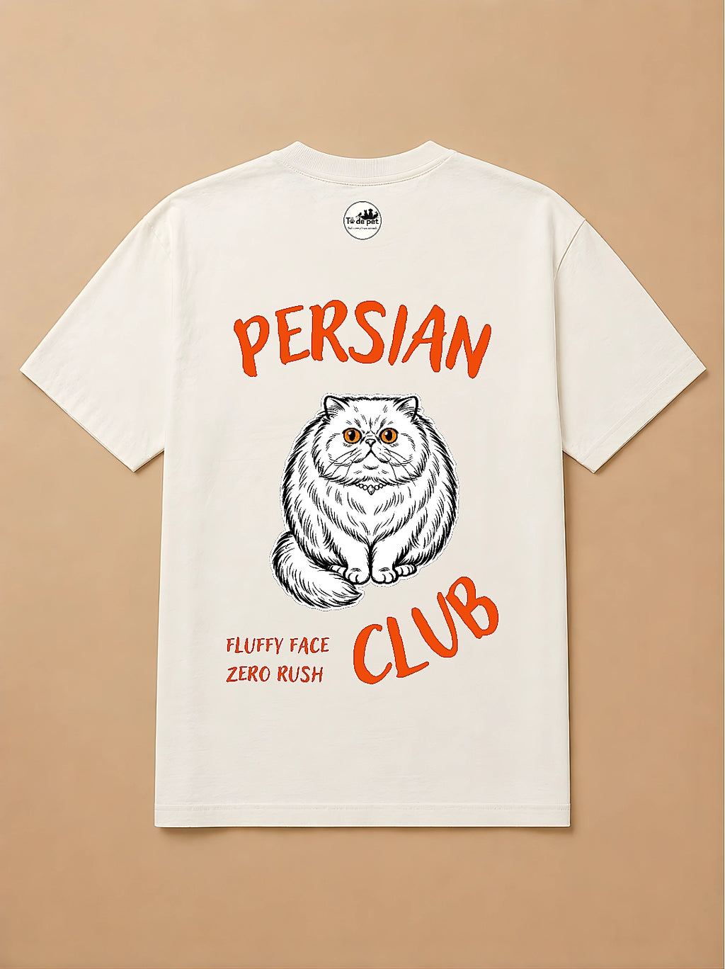 Camisa Oversized Clube dos Pets - Gato Persa