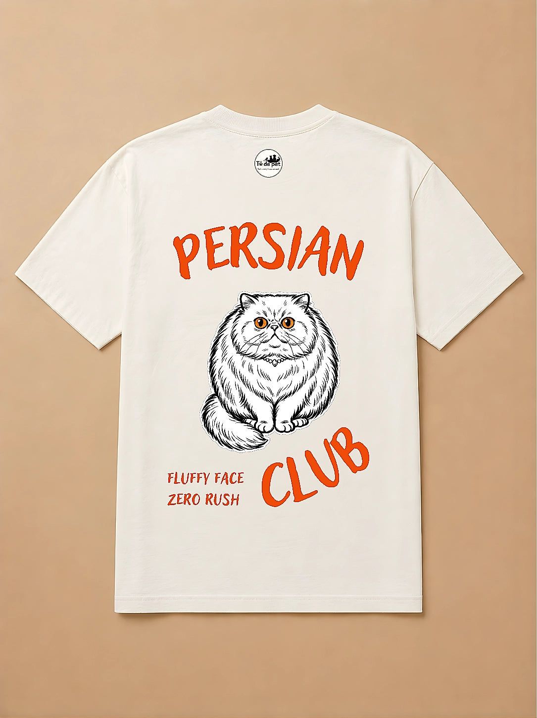 Camisa Oversized Clube dos Pets - Gato Persa
