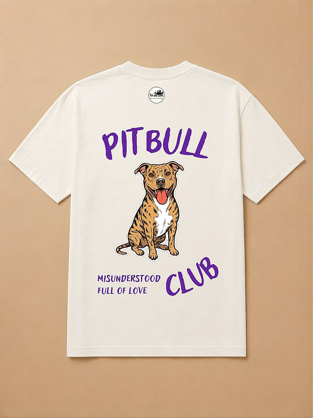 Camisa Oversized Clube dos Pets - Pitbull