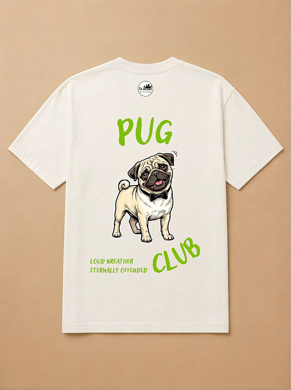 Camisa Oversized Clube dos Pets - Pug