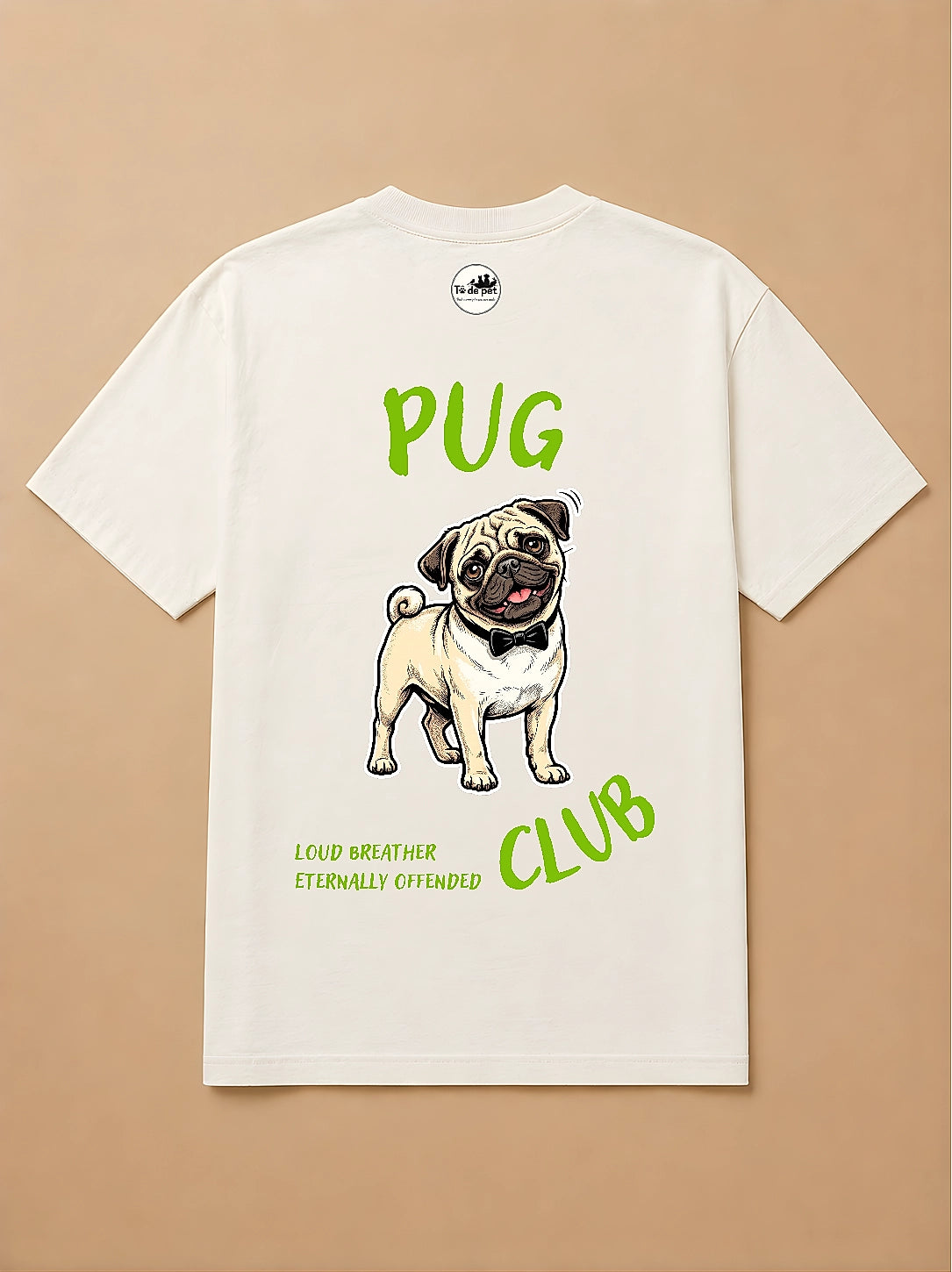 Camisa Oversized Clube dos Pets - Pug