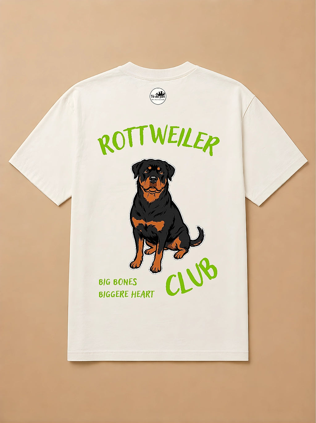 Camisa Oversized Clube dos Pets - Rottweiler