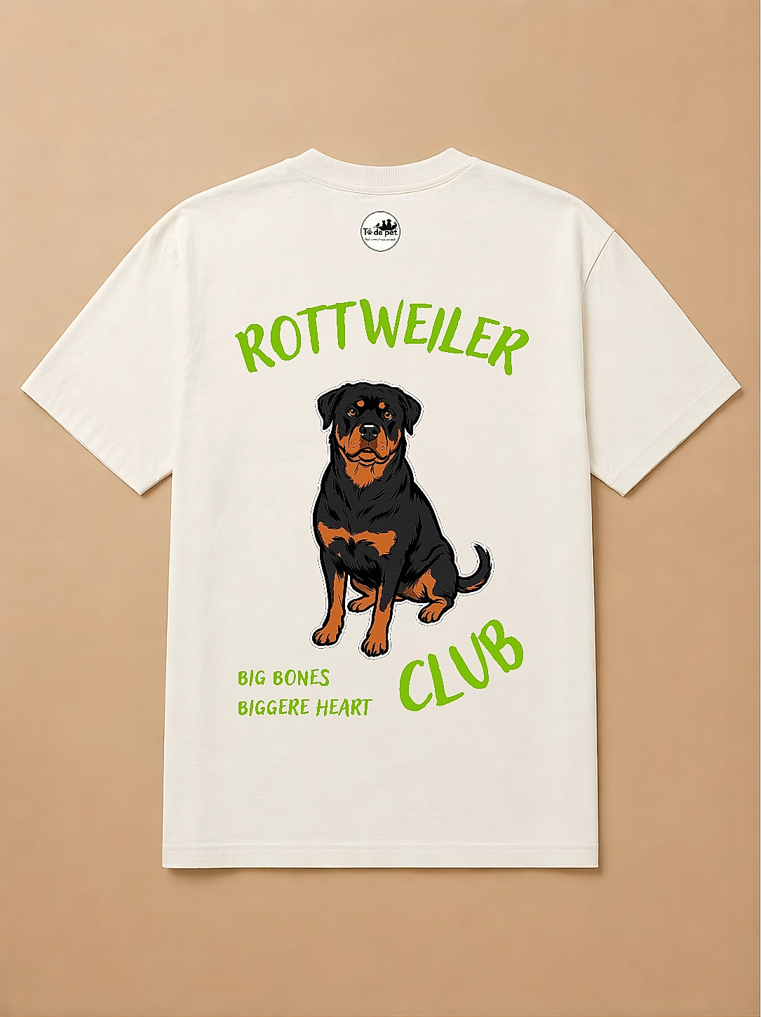 Camisa Oversized Clube dos Pets - Rottweiler