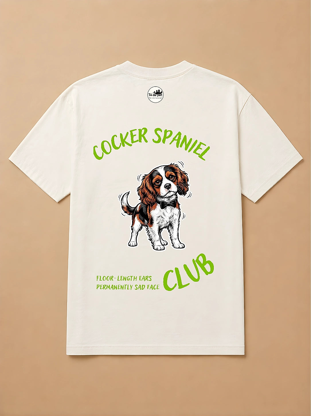 Camisa Oversized Clube dos Pets - Cocker Spaniel