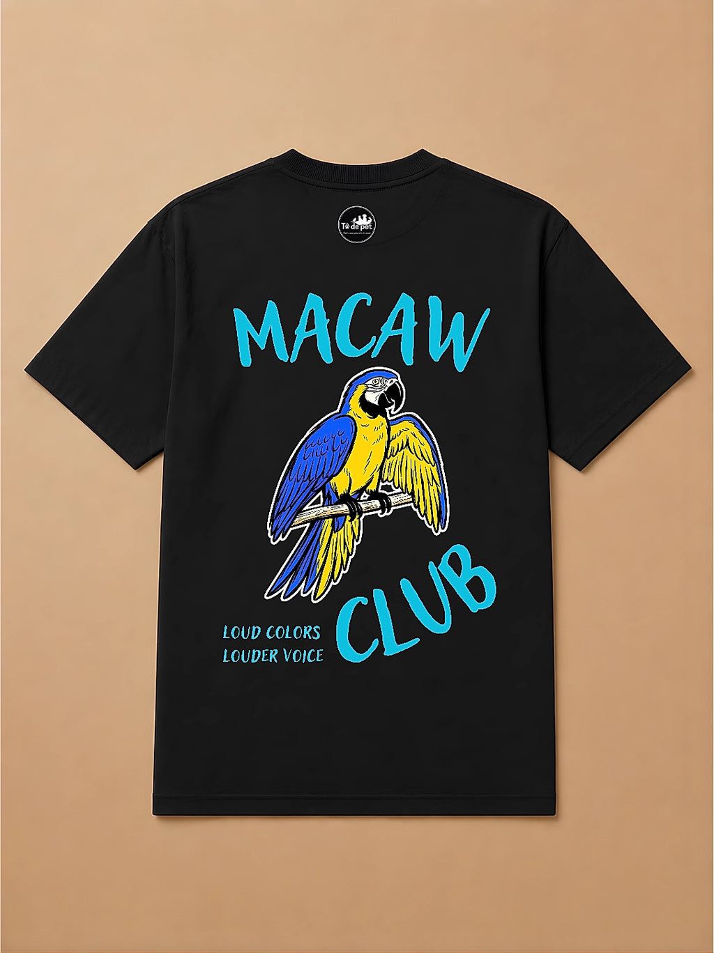 Camisa Oversized Clube dos Pets - Arara Azul