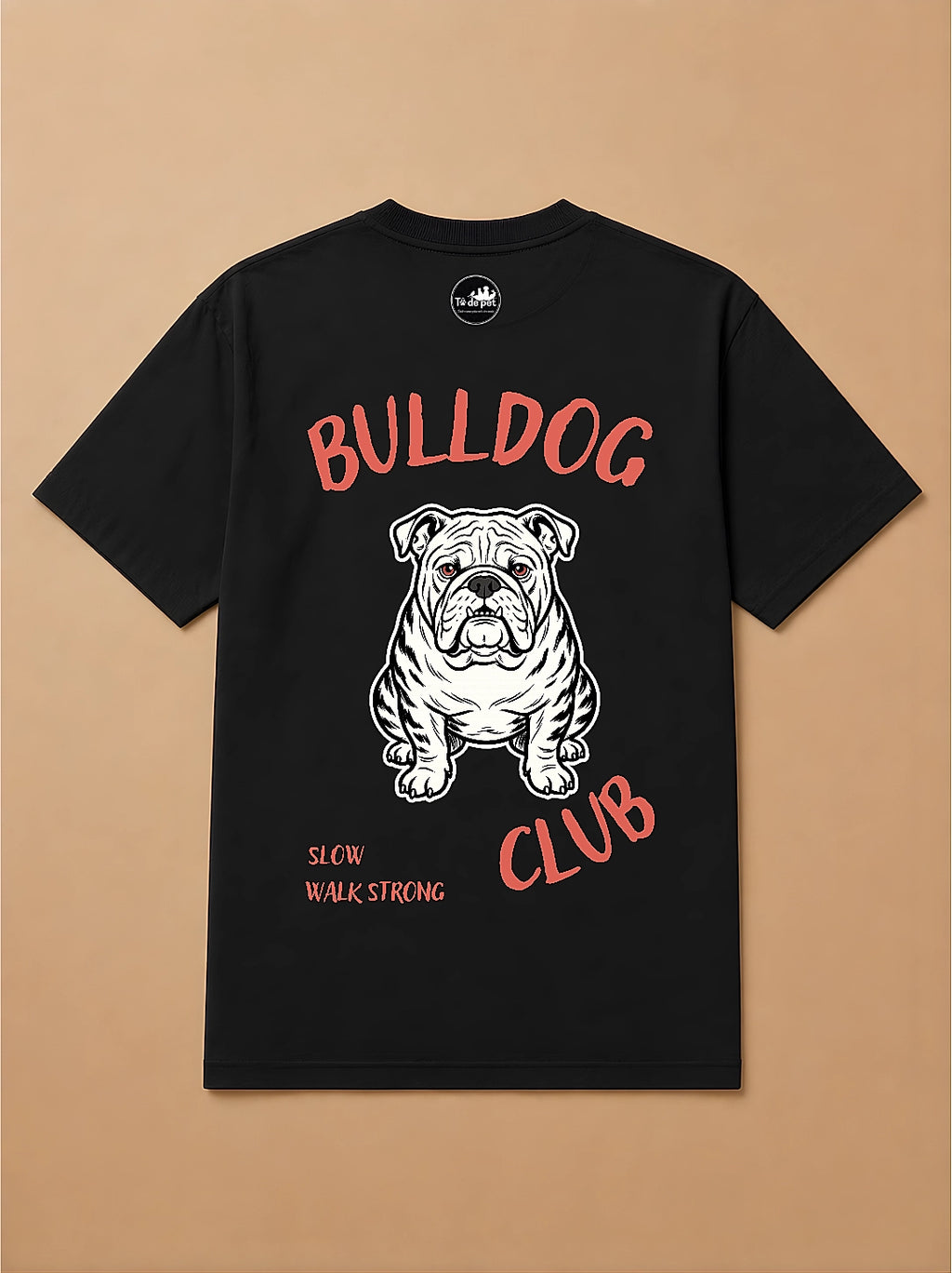 Camisa Oversized Clube dos Pets - Bulldog Inglês