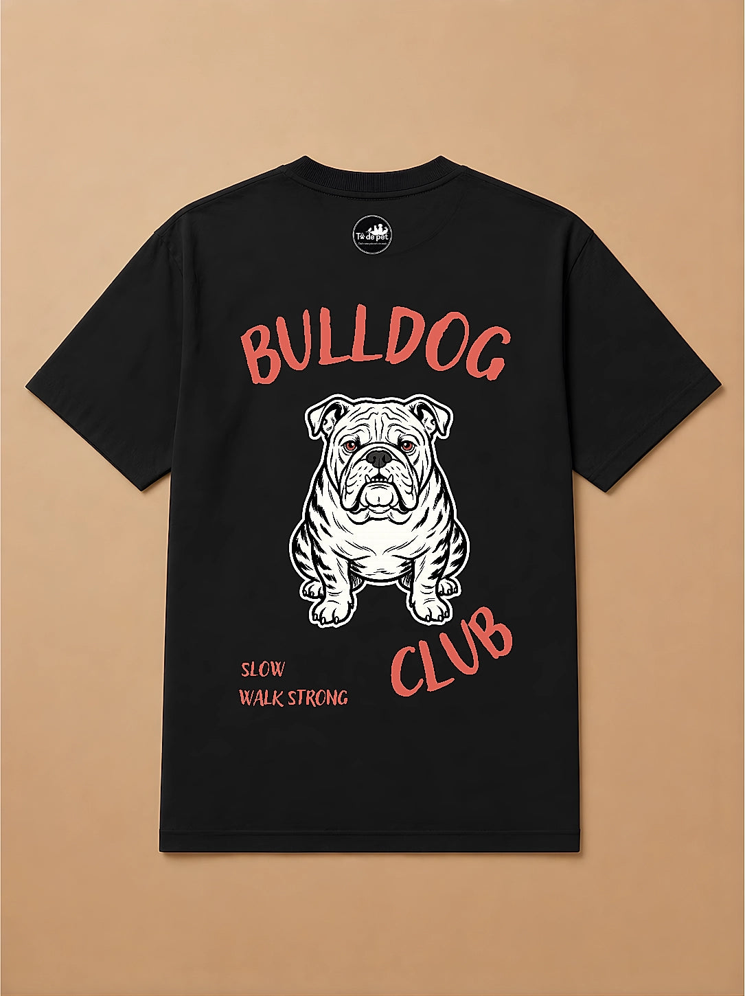 Camisa Oversized Clube dos Pets - Bulldog Inglês