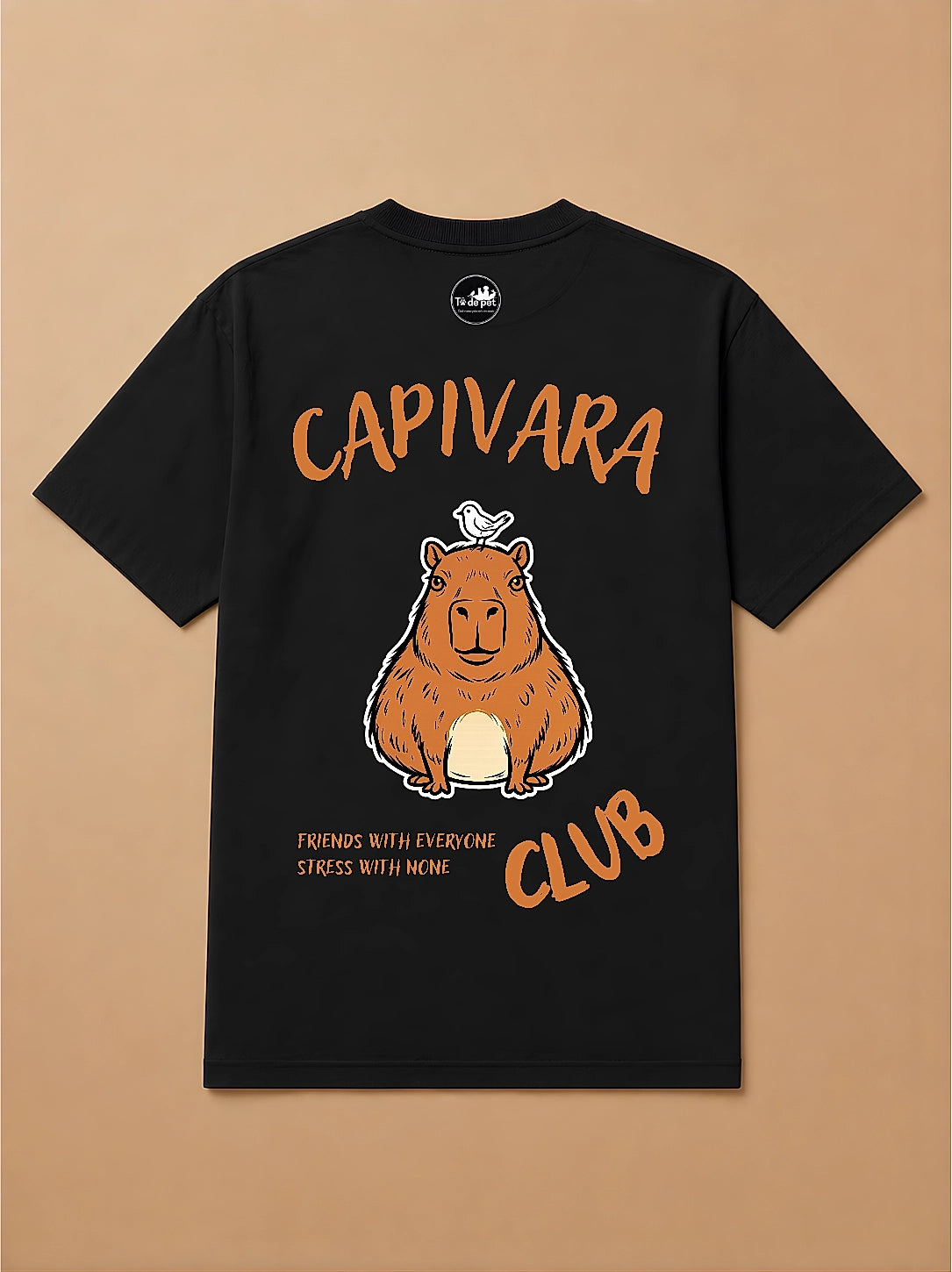 Camisa Oversized Clube dos Pets - Capivara
