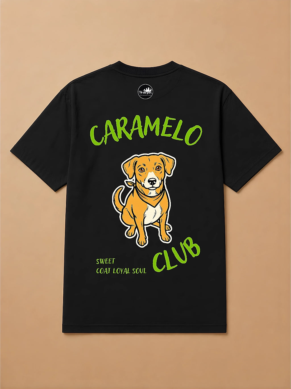 Camisa Oversized Clube dos Pets - Caramelo