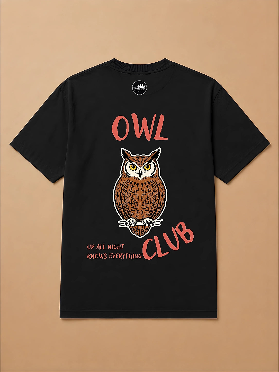 Camisa Oversized Clube dos Pets - Coruja