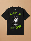 Camisa Oversized Clube dos Pets - Gato Frajola