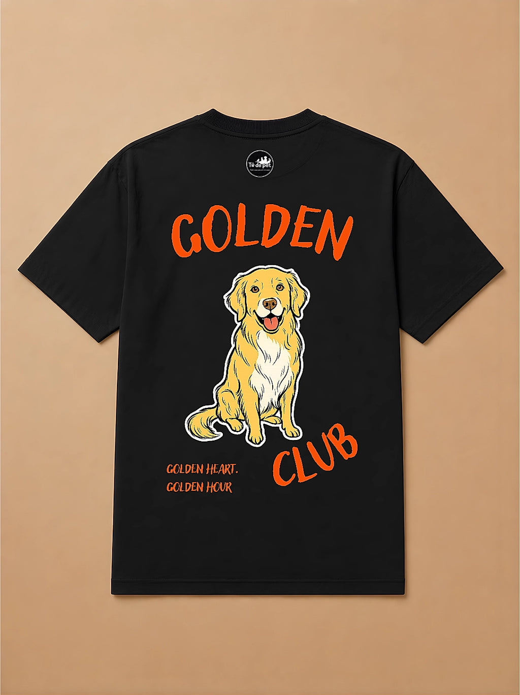 Camisa Oversized Clube dos Pets - Golden