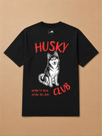 Camisa Oversized Clube dos Pets - Husky