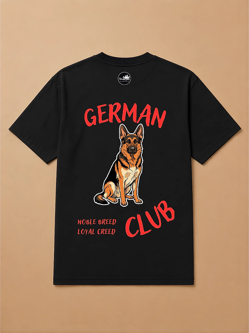 Camisa Oversized Clube dos Pets - Pastor Alemão
