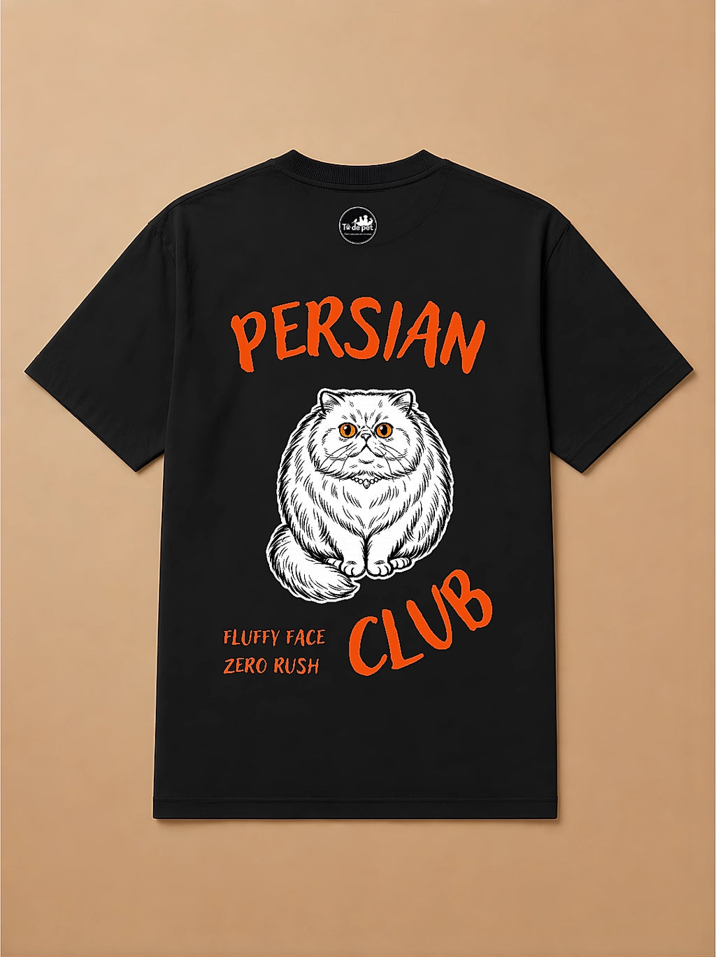 Camisa Oversized Clube dos Pets - Gato Persa