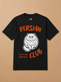 Camisa Oversized Clube dos Pets - Gato Persa