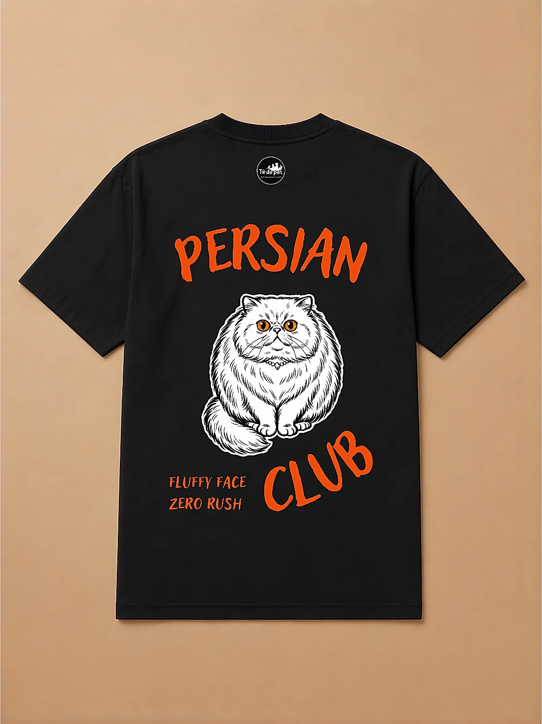 Camisa Oversized Clube dos Pets - Gato Persa