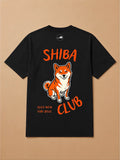 Camisa Oversized Clube dos Pets - Shiba Inu