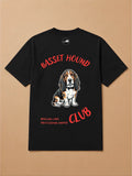 Camisa Oversized Clube dos Pets - Basset Hound