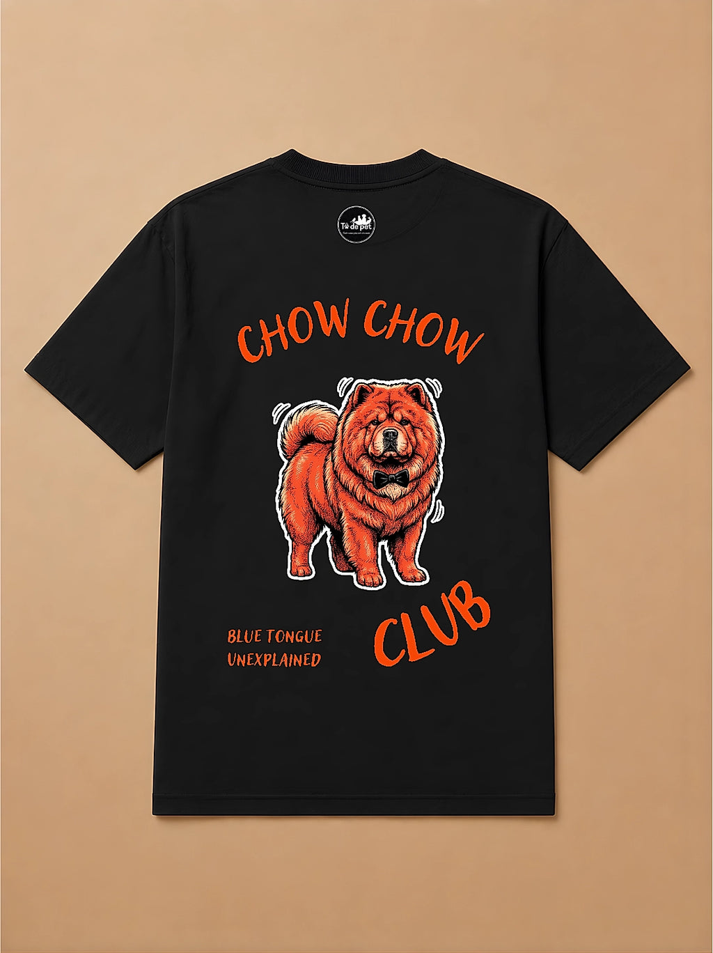 Camisa Oversized Clube dos Pets - Chow Chow