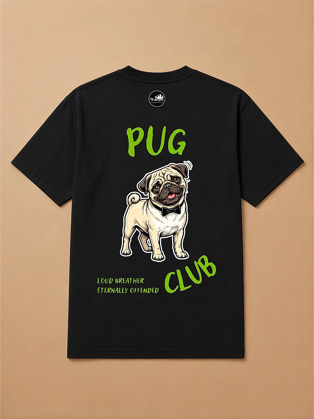 Camisa Oversized Clube dos Pets - Pug