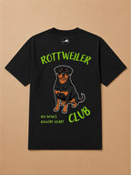 Camisa Oversized Clube dos Pets - Rottweiler