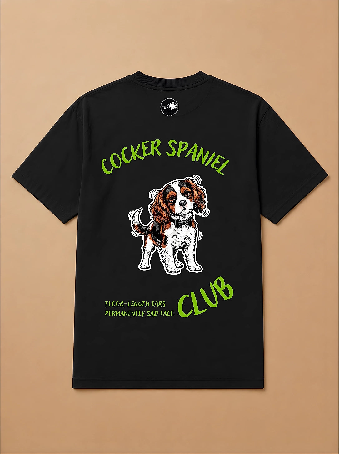 Camisa Oversized Clube dos Pets - Cocker Spaniel