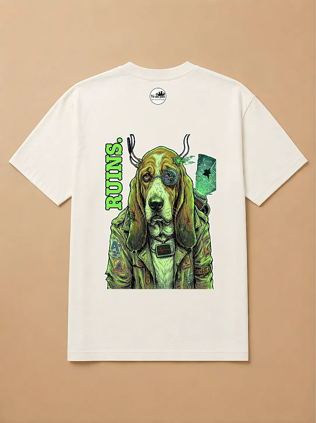 Camisa Oversized Pet Cyberpunk - Bassed Hound