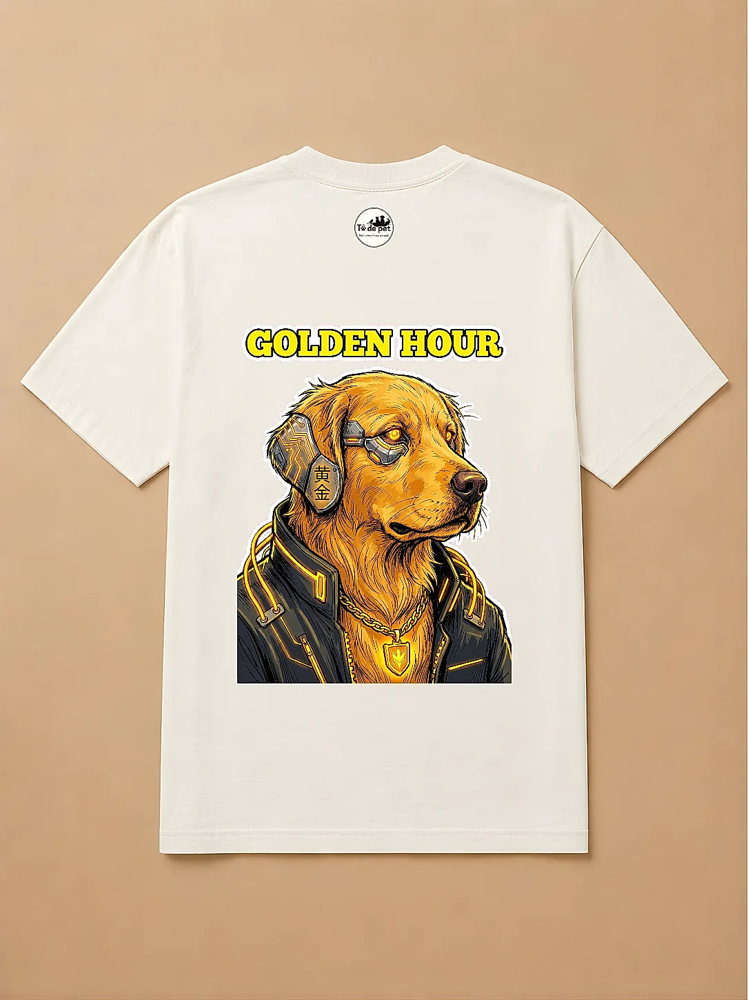 Camisa Oversized Pet Cyberpunk - Golden