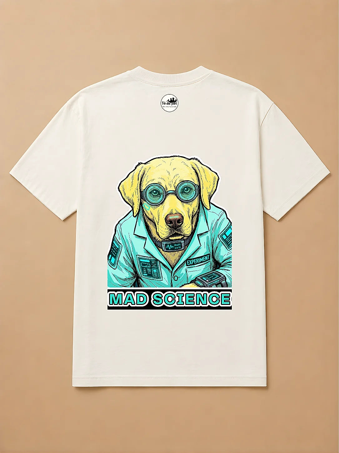 Camisa Oversized Pet Cyberpunk - Labrador