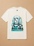 Camisa Oversized Pet Cyberpunk - Maltês