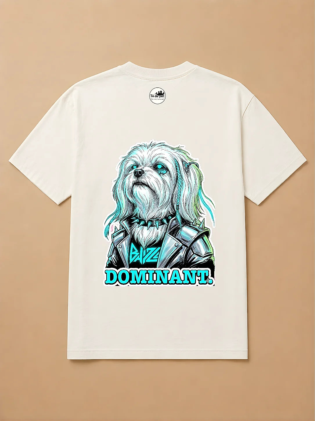 Camisa Oversized Pet Cyberpunk - Maltês