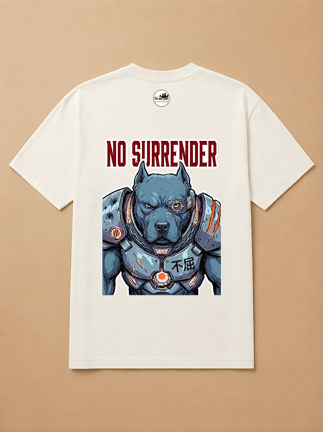 Camisa Oversized Pet Cyberpunk - Pitbull