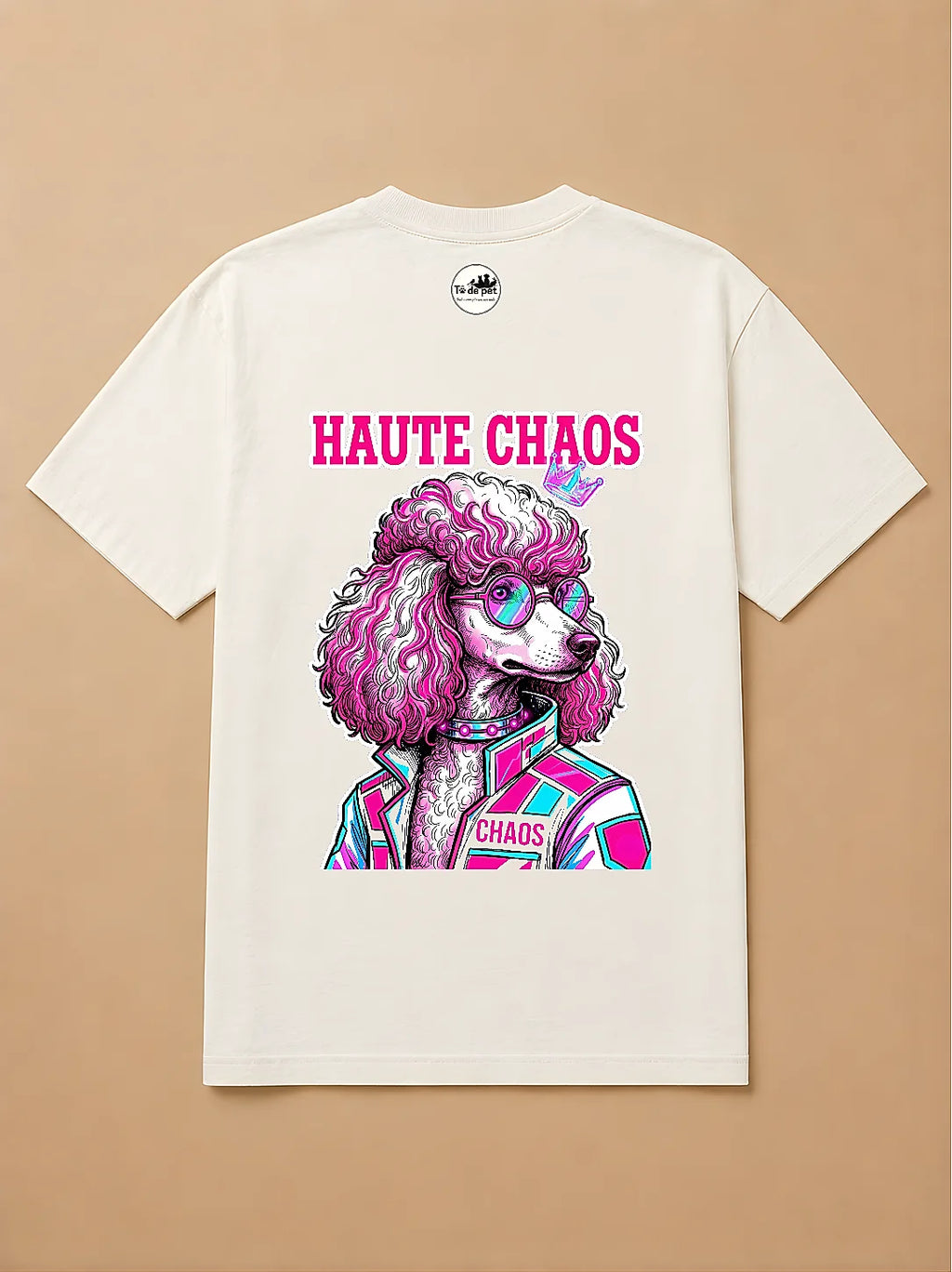 Camisa Oversized Pet Cyberpunk - Poodle