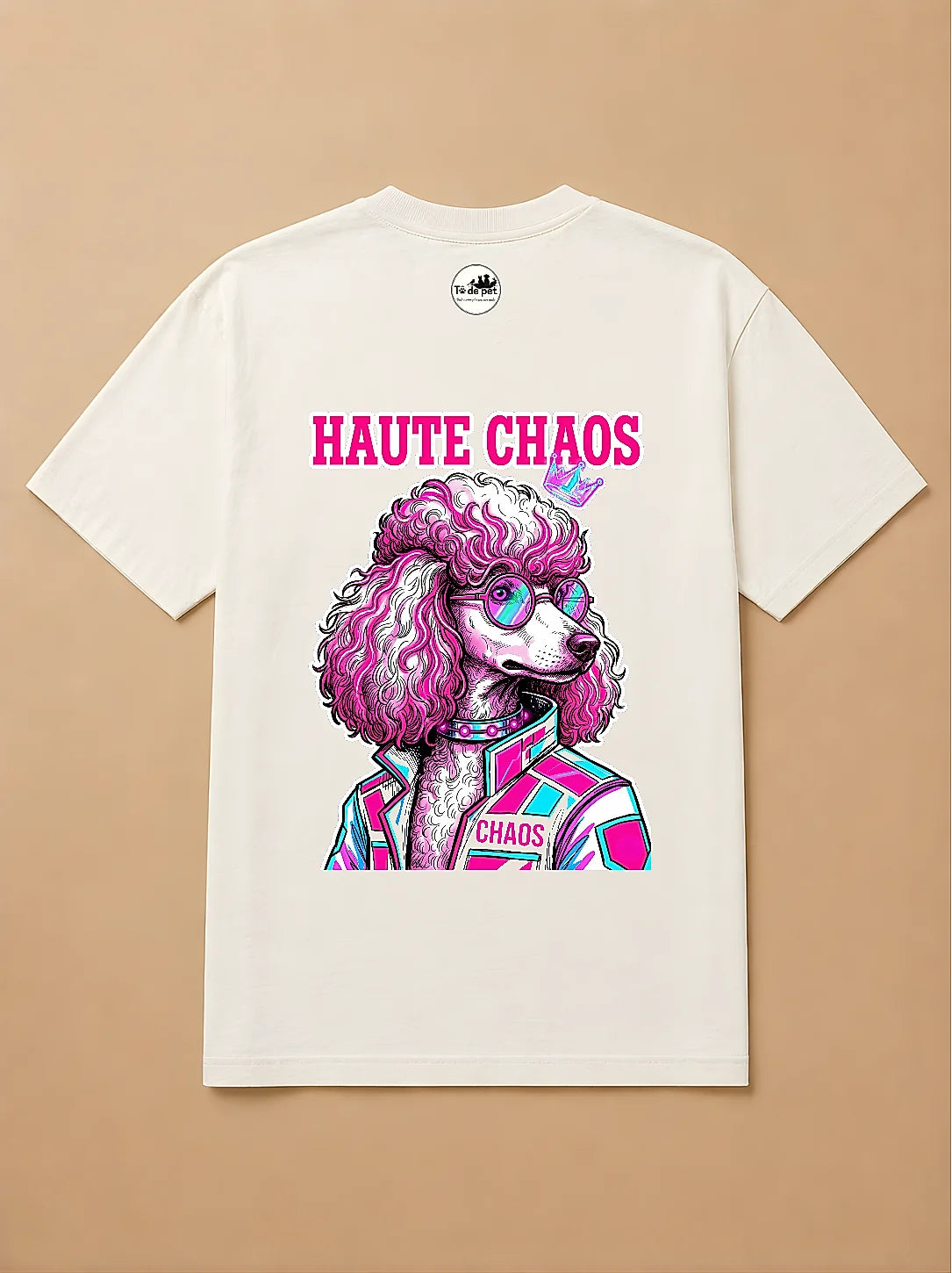Camisa Oversized Pet Cyberpunk - Poodle