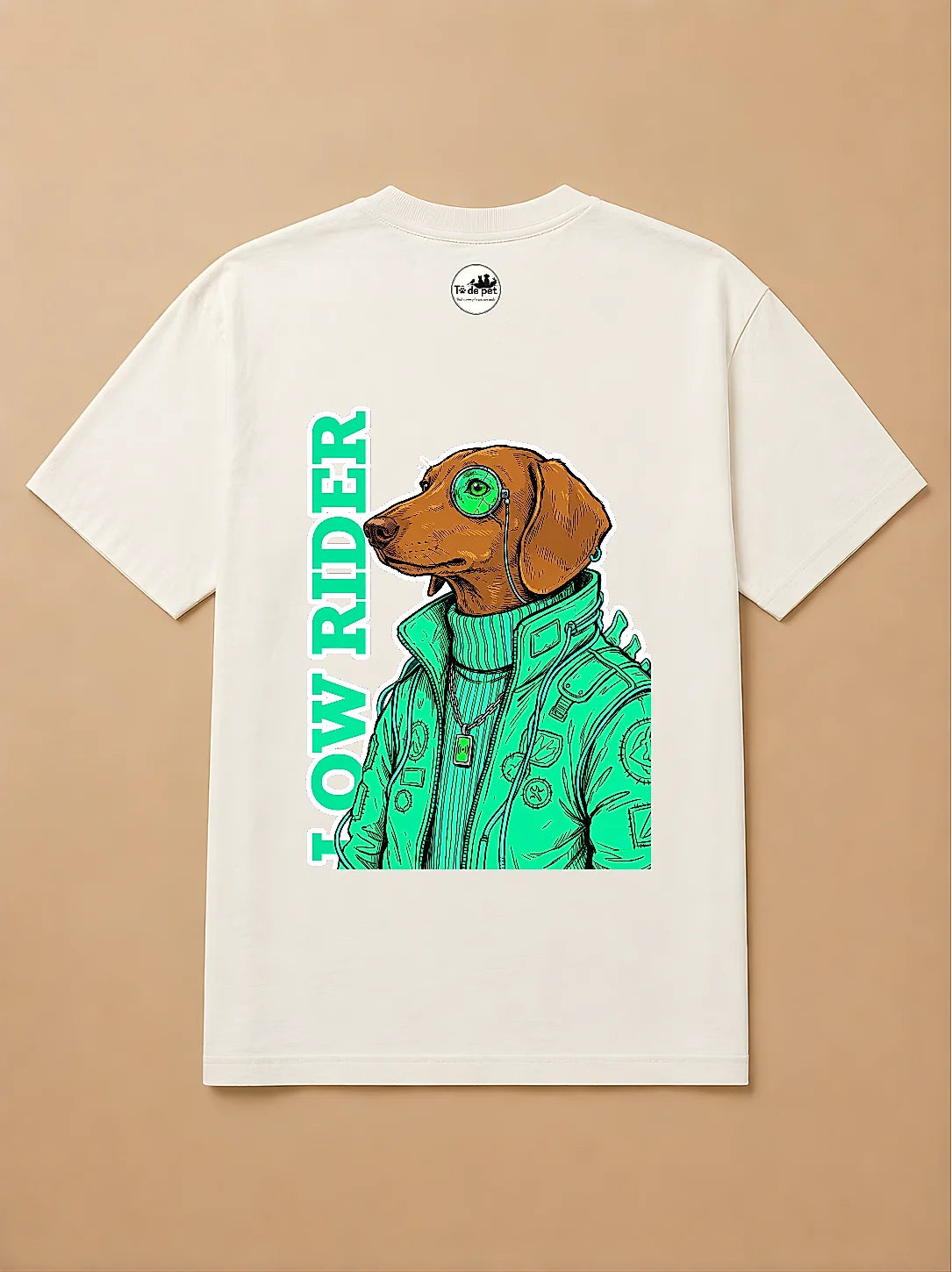 Camisa Oversized Pet Cyberpunk - Salsicha