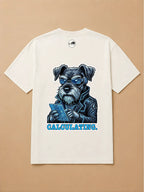 Camisa Oversized Pet Cyberpunk - Schnauzer