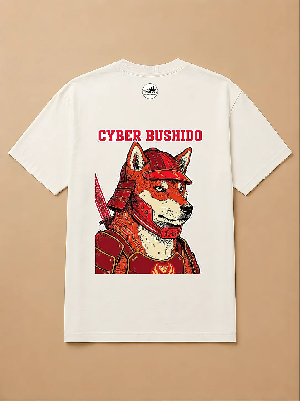 Camisa Oversized Pet Cyberpunk - Shiba Inu