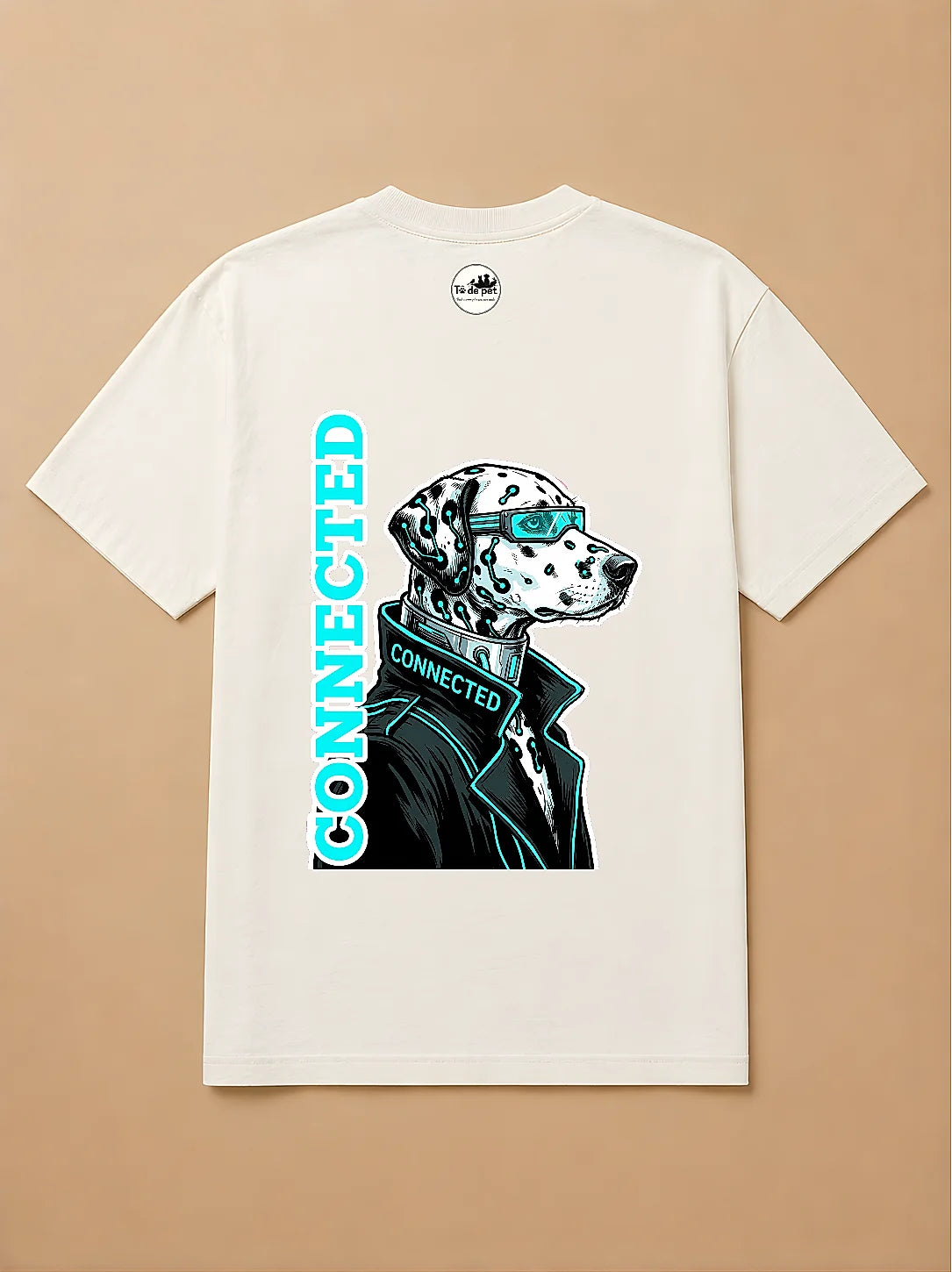 Camisa Oversized Pet Cyberpunk - Dalmata