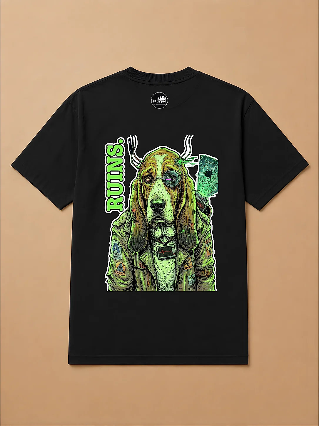 Camisa Oversized Pet Cyberpunk - Bassed Hound
