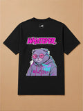Camisa Oversized Pet Cyberpunk - Gato Escocês