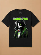 Camisa Oversized Pet Cyberpunk - Frajola