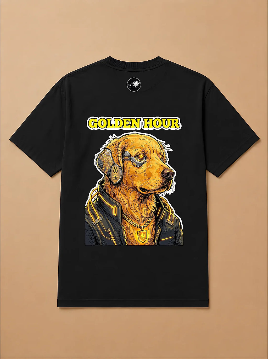 Camisa Oversized Pet Cyberpunk - Golden