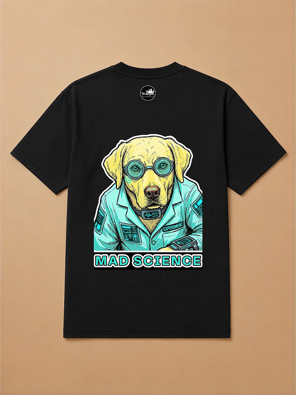Camisa Oversized Pet Cyberpunk - Labrador