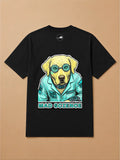 Camisa Oversized Pet Cyberpunk - Labrador