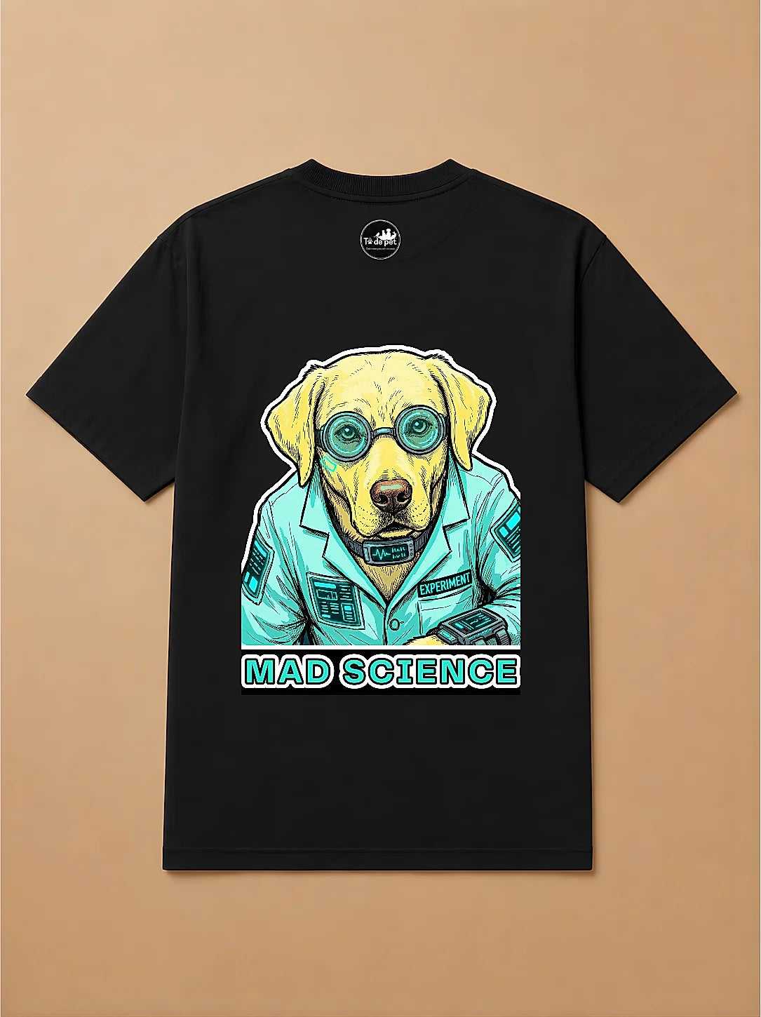 Camisa Oversized Pet Cyberpunk - Labrador