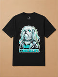 Camisa Oversized Pet Cyberpunk - Maltês